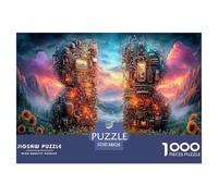 Jigsaw Puzzle 1000 Pieces for Adults, Teens & Kids 12+ - Premium Family Activity with Vibrant Art, A Frame-Worthy Final Image for Your Home Decor