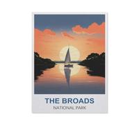 Jigsaw Puzzle 1000 Pieces for Adults，The Broads National Park England，Teens Boys Girls Puzzles Difficult Challenging Puzzle for Party Games Kids Family Friends（38x26cm）-R18