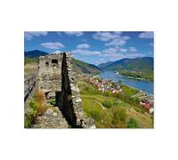 Jigsaw Puzzle 1000 Pieces for Adults,The Wachau - On the Danube between Melk and Krems,Large Puzzle Game Artwork for Adults Teens, Family Decorations, Unique Puzzle Gift(50x70cm)-AT25
