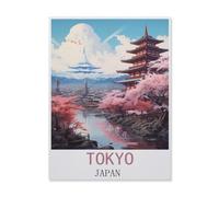 Jigsaw Puzzle 1000 Pieces for Adults，Tokyo Japan，Unique Suitable for Teenagers and Adults, Home Decoration（50x70cm）-FM23