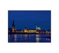 Jigsaw Puzzle 1000 Pieces for Adults，View of the Rhine，Teens Boys Girls Puzzles Premium Quality Fun Family Challenging Puzzles for Birthday（75x50cm）-AQ92