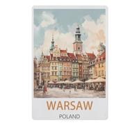 Jigsaw Puzzle 1000 Pieces for Adults,Warsaw Poland,Unique Suitable for Teenagers and Adults, Home Decoration-AD358-50x70cm