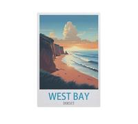 Jigsaw Puzzle 1000 Pieces for Adults，West Bay Dorset，Large Puzzle Game Artwork for Adults Teens（75x50cm）-M81