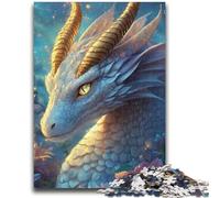 Jigsaw Puzzle 1000 Pieces for Adults White Dragon Teenager Puzzles,Quiz Game Wall Decoration Unique Birthday And Xmas Gifts (26x38cm)