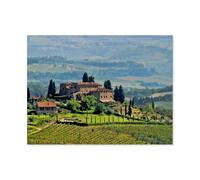 Jigsaw Puzzle 1000 Pieces for Adults，Winery in the stunning landscape of Tuscany，Teens Boys Girls Puzzles Premium Quality Fun Family Challenging Puzzles for Birthday（75x50cm）-AO52