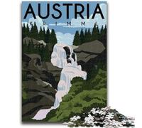 Jigsaw Puzzle 1000 Pieces for Adults World Travel Poster 1000 Pieces for Adults,Family Educational Games Home Decoration Gift (50x75cm)