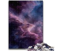 Jigsaw Puzzle 1000 Pieces for Teenagers Andromeda in Outer Space Teenager Puzzles,with Matching Poster And Trivia Sheet for Ages 14+ (50x75cm)