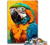 Jigsaw Puzzle 1000 Pieces for Teenagers Animal Parrot Puzzles for Teenagers,Family Game Stress Reliever Difficult Challenge Suitable for Couples (26x38cm)