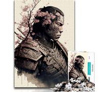 Jigsaw Puzzle 1000 Pieces for Teenagers Art Japanese Ninja Teenager Jigsaw,for Educational Game Challenge Toy Unique Home Decor And Gifts 26x38cm