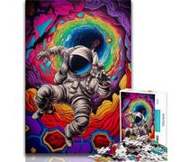 Jigsaw Puzzle 1000 Pieces for Teenagers Astronaut Dream Teenager Jigsaw,for Educational Game Challenge Toy Unique Home Decor And Gifts 75x50cm