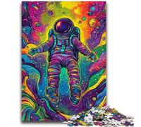 Jigsaw Puzzle 1000 Pieces for Teenagers Astronaut Dream Teenager Jigsaw,Interesting Stress Reduction Parent-child Interaction (38x26cm)