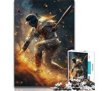 Jigsaw Puzzle 1000 Pieces for Teenagers Baseball Players Teenager Jigsaw,for Educational Game Challenge Toy Unique Home Decor And Gifts 26x38cm