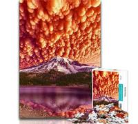 Jigsaw Puzzle 1000 Pieces for Teenagers Beautiful Mountain River Puzzles for Adults,is Ideal As Gifts for The Whole Family Suitable for And 14 (size 38x26cm)