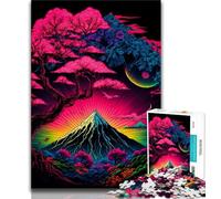 Jigsaw Puzzle 1000 Pieces for Teenagers Cherry Blossom Japan Jigsaw,Educational Stress Relief Toy Gifts for Friends And Family (size 38x26cm)