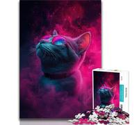 Jigsaw Puzzle 1000 Pieces for Teenagers Dj French Bulldog Teenager Puzzles,Educational Toy Funny Family Games Unique Home Decor 38x26cm