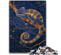 Jigsaw Puzzle 1000 Pieces for Teenagers Fantasy Chameleon 1000 Piece Puzzle,Interesting Stress Reduction Parent-child Interaction (50x75cm)