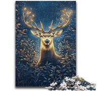 Jigsaw Puzzle 1000 Pieces for Teenagers Fantasy Deer Teenager Jigsaw,Stress Reliever Difficult Challenge Secret Santa Gifts (50x75cm)