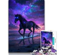 Jigsaw Puzzle 1000 Pieces for Teenagers Fantasy Horse Teenager Puzzles,Educational Toy Funny Family Games Unique Home Decor 38x26cm