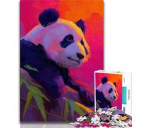 Jigsaw Puzzle 1000 Pieces for Teenagers Fantasy Panda Adult Puzzles,learning Educational Is Ideal As A Gift for The Whole Family (size 38x26cm)