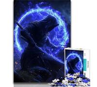 Jigsaw Puzzle 1000 Pieces for Teenagers Fantasy Samurai Ninja Teenager Puzzles,Educational Toy Funny Family Games Unique Home Decor 38x26cm