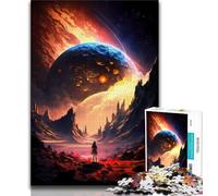 Jigsaw Puzzle 1000 Pieces for Teenagers Interstellar Adventure Jigsaw,is Ideal As Gifts for The Whole Family Suitable for And 14 (size 38x26cm)