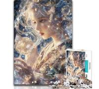 Jigsaw Puzzle 1000 Pieces for Teenagers Japanese Female Ninja Warrior Adult Jigsaw,Stress Reliever Difficult Challenge Secret Santa Gifts (size 75x50cm)