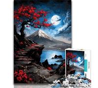 Jigsaw Puzzle 1000 Pieces for Teenagers Magical Mount Fuji Teenager Puzzles,Educational Toys & Games for Adults And Teenagers (size 38x26cm)