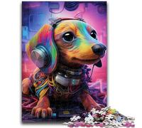 Jigsaw Puzzle 1000 Pieces for Teenagers Mechanical Dog 1000 Piece Puzzle,Interesting Stress Reduction Parent-child Interaction (50x75cm)