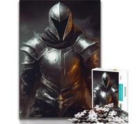 Jigsaw Puzzle 1000 Pieces for Teenagers Mighty Medieval Knight Teenager Puzzles,Educational Toy Funny Family Games Unique Home Decor 38x26cm