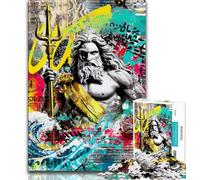 Jigsaw Puzzle 1000 Pieces for Teenagers Movie Graffiti Puzzles,Challenging Difficult Deal As Gifts for The Whole Family (size 38x26cm)