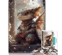 Jigsaw Puzzle 1000 Pieces for Teenagers Mysterious Flying Dragon Teenager Jigsaw,Fun Games Every Piece Is Unique - Challenging Family Fun Game 26x38cm
