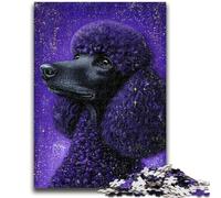Jigsaw Puzzle 1000 Pieces for Teenagers Poodle Teenager Jigsaw,Stress Reliever Difficult Challenge Secret Santa Gifts (50x75cm)