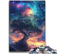 Jigsaw Puzzle 1000 Pieces for Teenagers Psychedelic Journey to The Peak 1000 Pieces for Teenagers,Stress Reliever Difficult Challenge Home Decoration Toys (50x75cm)
