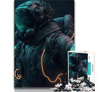 Jigsaw Puzzle 1000 Pieces for Teenagers Space Is Wild Cat Galaxies Puzzles,Family Game Stress Reliever Difficult Challenge Suitable for Couples (size 38x26cm)