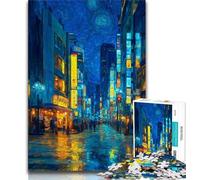 Jigsaw Puzzle 1000 Pieces for Teenagers Tokyo Cityscape Teenager Puzzles,Educational Toys & Games for Adults And Teenagers (size 75x50cm)