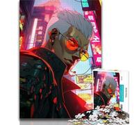 Jigsaw Puzzle 1000 Pieces for Teenagers Visions of The Dark Future 1000 Pieces for Teenagers,with Matching Poster And Trivia Sheet for And Age 14 Years Up 75x50cm