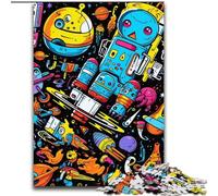 Jigsaw Puzzle 1000 Pieces Galaxy Planet Jigsaws 1000 Pieces for Adults Family Interactive Game, DIY Home Decor Brain Challenge Gift 26x38cm