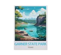 Jigsaw Puzzle 1000 Pieces,Garner State Park Texas,paper Children Toys Decompression Game(38x26cm)-BE56