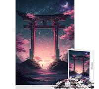 Jigsaw Puzzle 1000 Pieces Gate of Dreams Jigsaws for Adults Puzzle Pattern Assembly Educational Challenge Birthday Present, Gifts, (50x75cm)