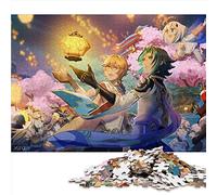 Jigsaw Puzzle 1000 Pieces Genshin Impact Jigsaw Puzzle For Kids Wooden Jigsaw Puzzles Great Gift for Adults （Size 50x75cm）