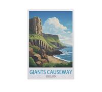 Jigsaw Puzzle 1000 Pieces,Giants Causeway Ireland,Wood Adult Toys Decompression Game(75x50cm)-GK42