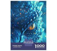 Jigsaw Puzzle 1000 Pieces Golden Dragon Eye Jigsaws for Adults Brain Teaser Game Improve Memory Deal As Gifts for The Whole Family 52x38cm/1000pcs