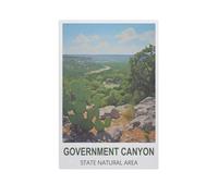 Jigsaw Puzzle 1000 Pieces，Government Canyon State Natural Area，Paper Adult Toys Decompression Game（38x26cm）-GF82