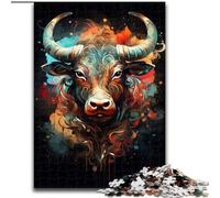 Jigsaw Puzzle 1000 Pieces Graffiti Style Goat Puzzle Creative Family Game & Home Decor, for Teenagers (size : 50x75cm)