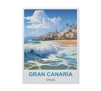Jigsaw Puzzle 1000 Pieces，Gran Canaria Spain，Paper Children Toys Decompression Game（50x70cm）-C81