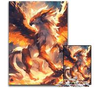 Jigsaw Puzzle 1000 Pieces Griffin Legendary Creature Puzzles for Adults for Family And Friends Suitable for Ages 14 1000 PCS(38x26cm)