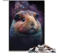 Jigsaw Puzzle 1000 Pieces Guinea Pig Cloud Puzzles for Adults size 50x75cm Ideal for Teenagers & Collectors, Travel Gift, Family Activity