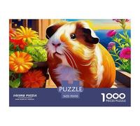 Jigsaw Puzzle 1000 Pieces Guinea Pig Jigsaw 70x50cm/1000pcs Gift For Kids Challenging Creative Family Game DIY Cardboard