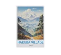 Jigsaw Puzzle 1000 Pieces，Hakuba Village Japan，Paper Children Toys Decompression Game（50x70cm）-H81