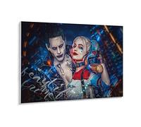 Jigsaw Puzzle 1000 Pieces Harley Quinn And Joker Suicide Squad Posters Paper Adult Toys Decompression Game（38x26cm)-z37p